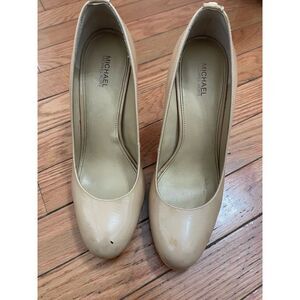 Michael Kors Stiletto Heeled Shoes Nude Size 7.5